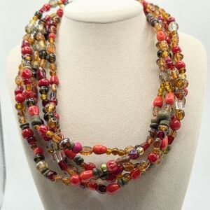 Multicolor Beaded Necklace